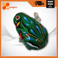 Classic / Traditional Toy Jumping Frog - Mechanical Frog Made of Steel / Lompat Katak / Si katak
