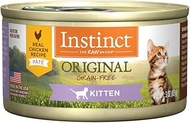 Instinct Original Kitten Pate Wet Cat Food, Grain Free - Real Chicken, 3 oz. Cans (Pack of 24)