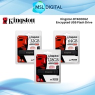 Kingston DT4000G2 Encrypted USB Flash Drive | FIPS 140-2 Level 3 Certified