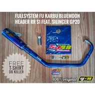 [Terlaris] Knalpot Fullsystem Sj88 Satria Fu Karbu Rr S1 Bluemoon