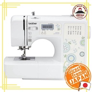 brother Computerized Sewing Machine with Wide Table and Foot Controller CPV7102(OB500S) White