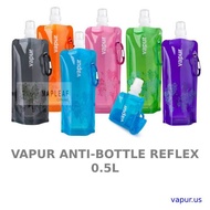 Vapur Reflex Bottle Folding Bottle Sports Outdoors Traveling Bottle 0.5L 500ml