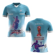 Israel U20 World Cup Men's jersey T-shirt for Children, Adults, Fullprint 3D, Latest