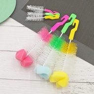 2 IN 1 MULTIFUNCTIONAL BABY MILK BOTTLE FUR BRUSH/ BABY MILK BOTTLE BRUSH DRINK BOTTLE BRUSH