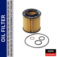 11427508969 BMW N46 E90 E81 E87 E88 E82 E46 E93 E92 E91 E61 E83 E84 E85 OIL FILTER 11 42 7 508 969 1