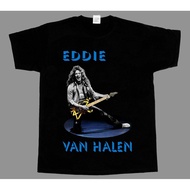 Eddie Van Halen Guitar Short New Black Tshirt