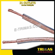 10 METER AWG18 2 Core Twin Flat Pure Copper Speaker Car Audio Wire Cable Carrozzeria Alpine Pioneer 