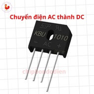 KBU1010 10A rectifier diode bridge converts AC to DC power