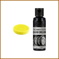 Car Tire Shine Coating UV Protection Anti Cracking Solution Auto Tire Rim Coating Paste for Shine fo