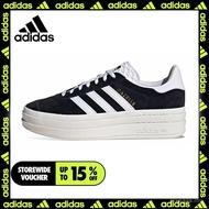 Fashion A & d gazelle bold Men and women shoes Casual sports shoes Black white【A & d store official】