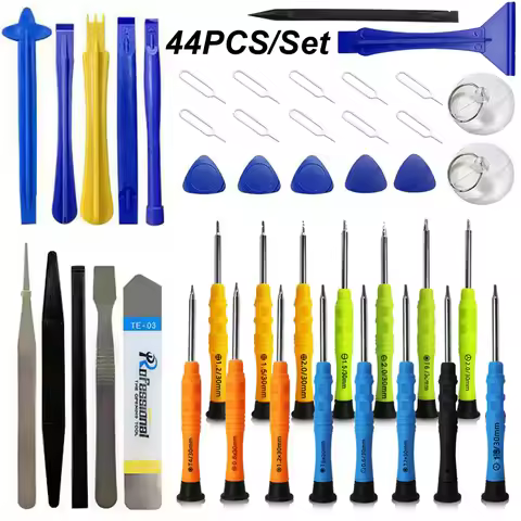 44 in 1 Mobile Phone Repair Tools Pry Opening Screwdriver Screw driver Set for iPhone Laptop Compute