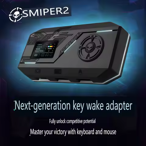 Brook Sniper 2 New Mouse Keyboard Converter for Console FPS Game Low Latency Accurate Track Aim Assi