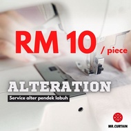 MR.CURTAIN Alteration Service / Langsir Potong Pendek / Custom Made Services