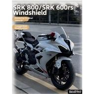 Racing Windshield Universal Modified Motorcycle Parts for QJMOTOR SRK 600RS / SRK800 / New SRK800RS