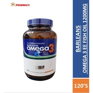 BARLEANS OMEGA 3 EE FISH OIL 1200MG 120CAPSULES ( EXP 07/2026 )