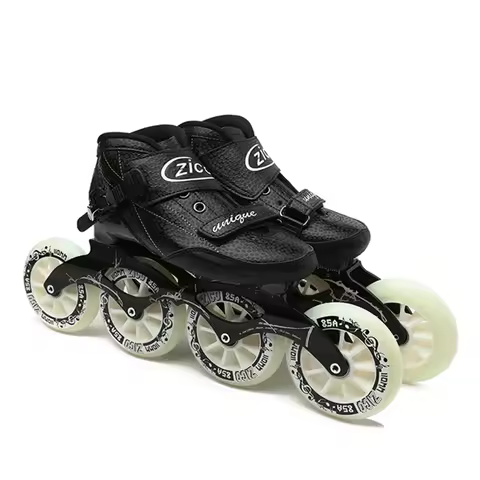 Advance Adults Inline Speed Skates Shoes Racing Skating Patines for MPC for Powerslide 6-layers Carb