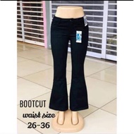 botcut hitam size 26-36