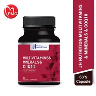 [JH NUTRITION] Multivitamins &amp; Minerals &amp; Coq10 60's Vegetable Capsule - improve health functions，补脑，增加活力，增强抵抗力，维他命