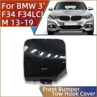 For Bmw 3 Gran Turismo 2013-2019 F34 F34LCI Bumper Towing Hook Cover Shell Hauling Trailer Lid Eye C