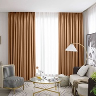 Curtain Zoon B6 (260CM Height) Langsir Berkualiti Tinggi 99% Blackout Curtain (Hook/Ring) High Quali