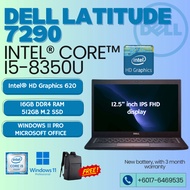 DELL LATITUDE 7290 7280, 7270, 7450 CORE I5 TOUCHSCREEN 32GB DDR4 RAM , 512GB M.2 8TH GEN LAPTOP