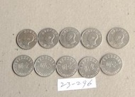 台灣錢幣..55年1元...10個