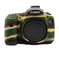 เคสกล้องยางซิลิโคนอ่อนนุ่มสำหรับCanon EOS 60D