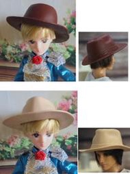 喜洋洋園地/莉卡娃娃帽子/爵士帽/美國西部牛仔帽/正版芭比娃娃帽子/軟膠/芭比棒球帽/帽9//莉卡娃娃、芭比可戴