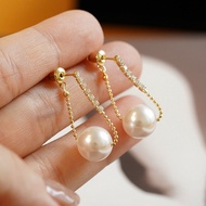 Dfdf Designer Spring Summer New Style Pearl Earrings Light Luxury High-End Earrings Earrings Niche D