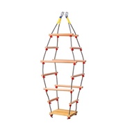 Children's Four-Corner Climbing Ladder Kindergarten Play Climbing Rainbow Soft Ladder Outdoor Playgr