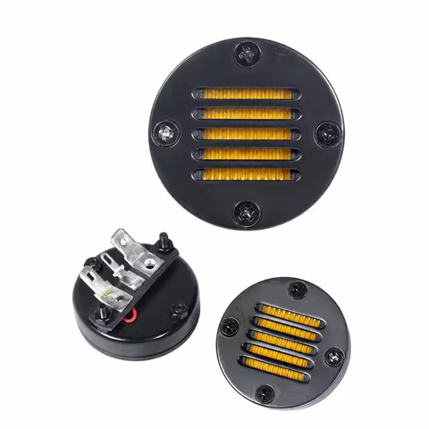 Professional 1.5 Inch Super Tweeter Speaker Metal Shell 3KHz‑33KHz Treble Loudspeaker Air Motion Twe
