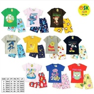 KATUN Children's Shirt T-Shirt Suit Cotton Shorts 4-8 T