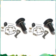 2Set for Virago XV535 1990-2001 XV 535  Carburetor Repair Kit Plunger Diaphragm Gasket