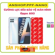 Toughened flexible phone screen protector for oppo A93-4G