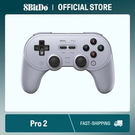 【8.8 SALE】8BitDo Pro 2 Bluetooth Gamepad with Hall Effect Joystick for Switch 2,1, PC, macOS, Androi