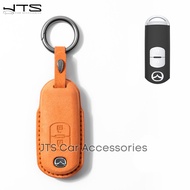 Denting Mas Terang Suede Key Cover Mazda 2 3 Cx3 Cx30 Cx5 Cx8 Cx9 Car Key Cover