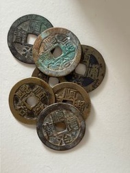 七枚清代順治通寶