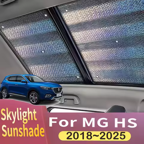 Sunroof Sunshade Suitable For MG HS EHS AS23 2018~2025 2022 2023 2024 Car Panoramic Roof 2x Heat Shi
