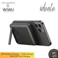 Wiwu Snap Cube 10,000mAh Magsafe Powerbank Wireless Charge/Type C/20W Fast Charge