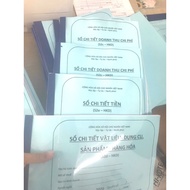 Business household book for groups 3 - S2b, S2c, S2d, S2e - White, thick, beautiful A4 paper