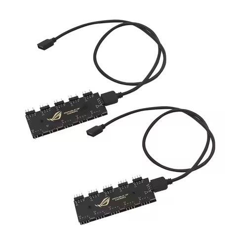 1 to 10 Port 5V 3Pin/12V 4Pin Motherboard RGB Synchronization HUB Splitter Extension Cable for ASUS 