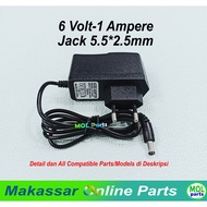 6V 1A Router Modem CCTV Adapter 6 1 Ampere 5.5x2.5VOLT
