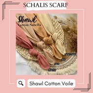 SHAWL COTTON VOILE • Shawl Cotton • Cotton Shawl