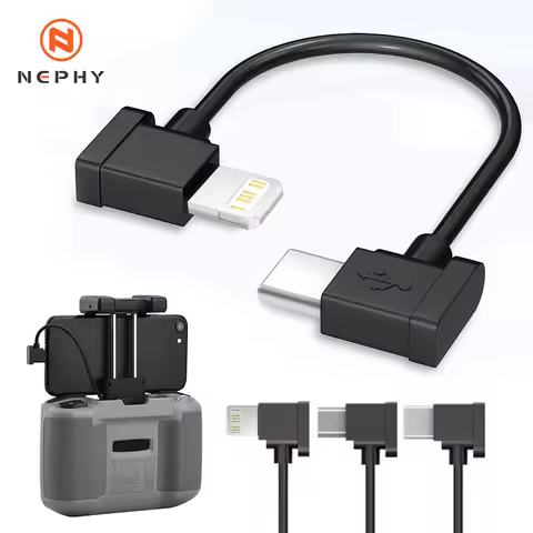 For DJI RC-N1 RC Cable USB Type-C/Standard Micro USB/Lightning RC-N1 RC Cable Accessories Remote Con