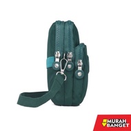 tas selempang pria kekinian Kipling Tas Dompet Hp Pria Tas Selempang wanita nylon Waterproof Import 