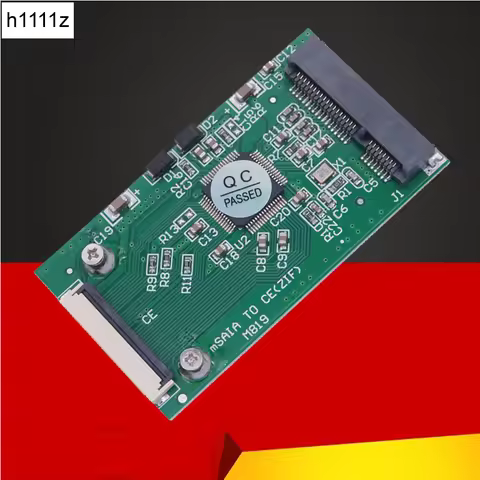 mSATA to CE ZIF Riser Board Adapter Mini SATA mSATA PCIE SSD to 40pin 1.8inch ZIF CE Converter Card 