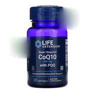 Life Extension Super Ubiquinol CoQ10 with PQQ 100 mg / 30 Softgels