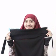 Alsyahra Exclusive Niqab Bandana Poni Wolfis Premium