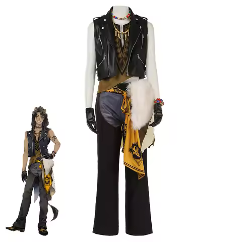 Game Twisted Wonderland Savanaclaw Leona Kingscholar Cosplay Costume Fancy Outfits Halloween Carniva