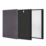 Sharp  FU-W40AW FU-W40AR FU-W40AB FU-W50A空氣清新機 代用 濾網 濾芯 組合